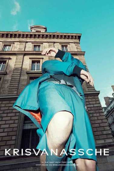 KRISVANASSCHE 2015 春夏系列宣傳廣告