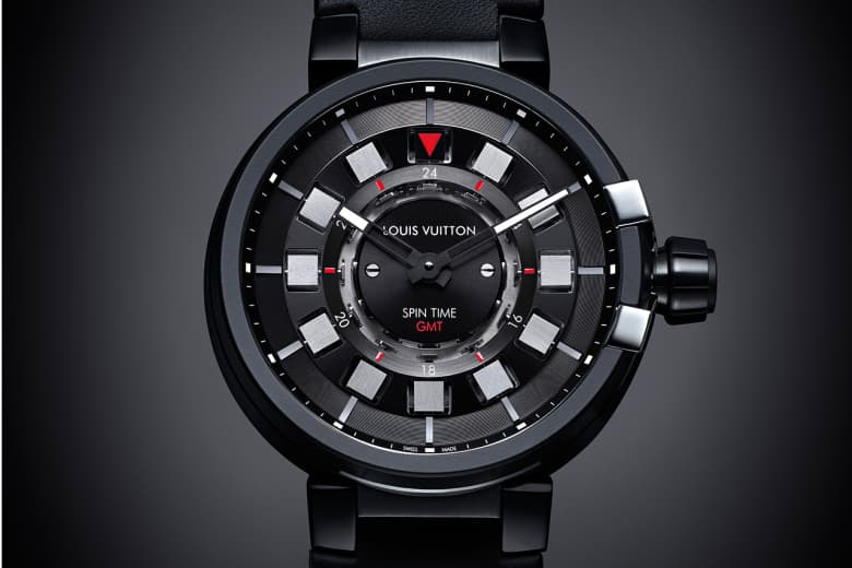 Louis Vuitton Tambour éVolution 黑色腕錶