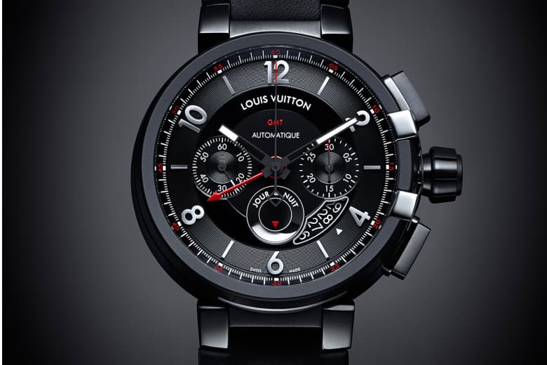 Louis Vuitton Tambour éVolution 黑色腕錶