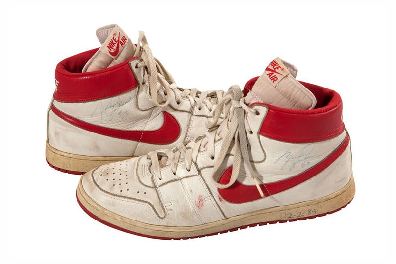 Michael Jordan 新秀賽季比賽用鞋 Nike Airship Hi 估拍價將不會低於 5 萬美元