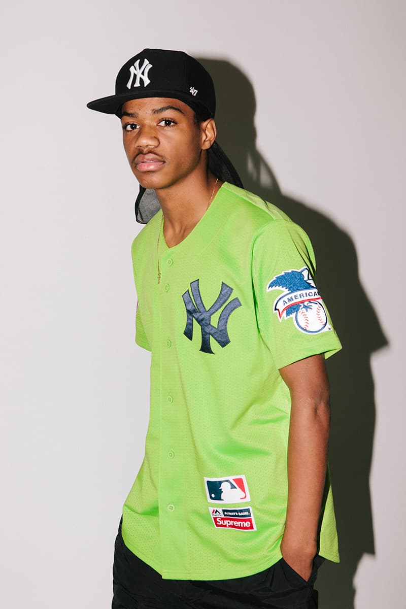 New York Yankees x Supreme x '47 Brand 2015 春夏系列造型搭配 Lookbook