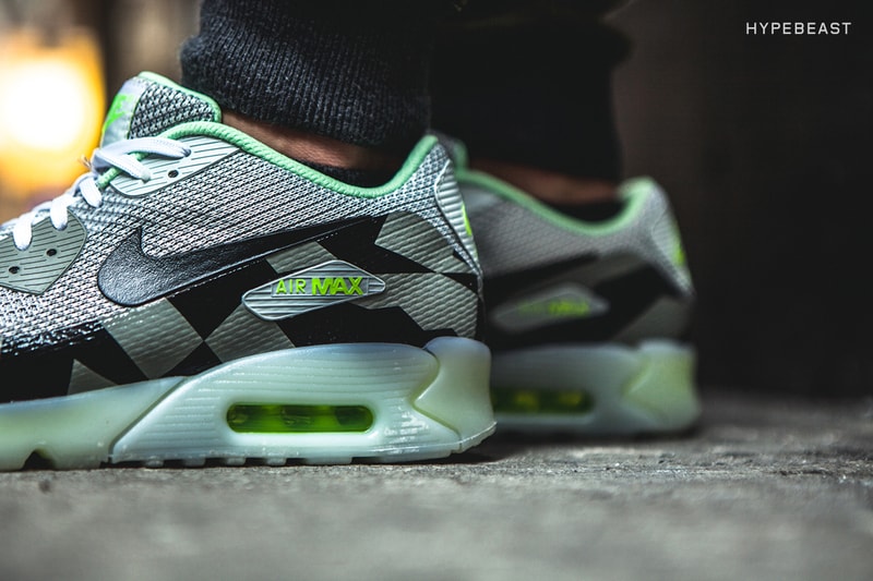 近賞 Nike Air Max 90 Knit Jacquard ICE QS「Grey Mist」配色設計