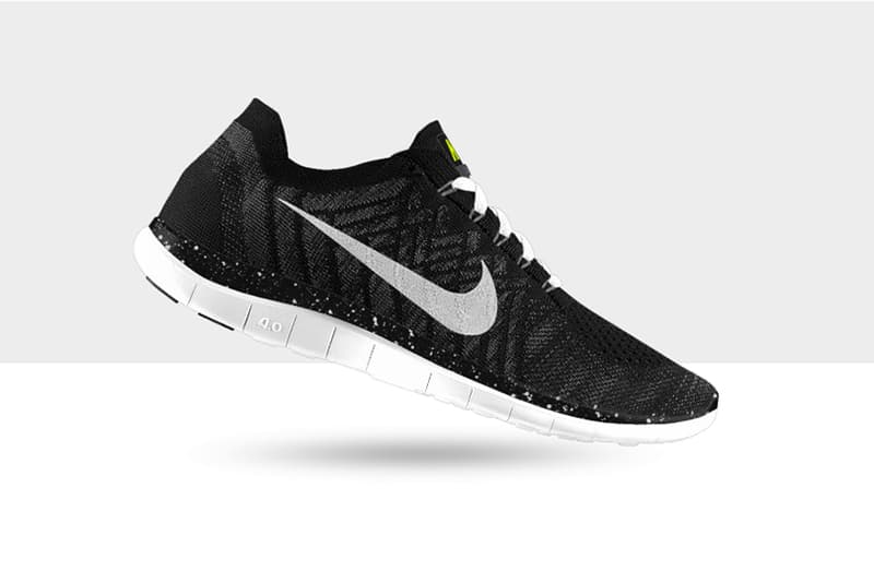 全新 Nike Free Flyknit 4.0 iD 個人設計訂製服務提供彩色編織配色選項