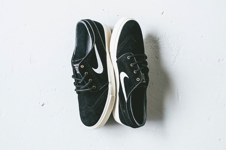 Nike SB Janoski 全新配色設計「Black/Gold Wingtip」