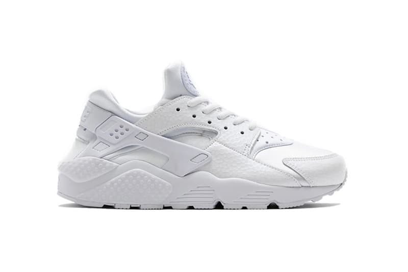 Nike WMNS Air Huarache PRM 全白配色設計鞋款