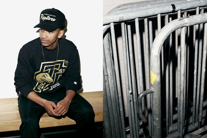 October's Very Own x Mitchell & Ness x 多倫多猛龍隊 2015 春夏聯名系列 Lookbook