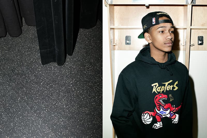 October's Very Own x Mitchell & Ness x 多倫多猛龍隊 2015 春夏聯名系列 Lookbook