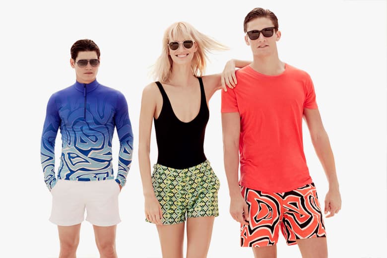 Orlebar Brown x Emilio Pucci 2015 春季聯名系列造型搭配 Lookbook