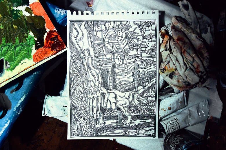 Pen & Paper: 藝術家 Zio Ziegler