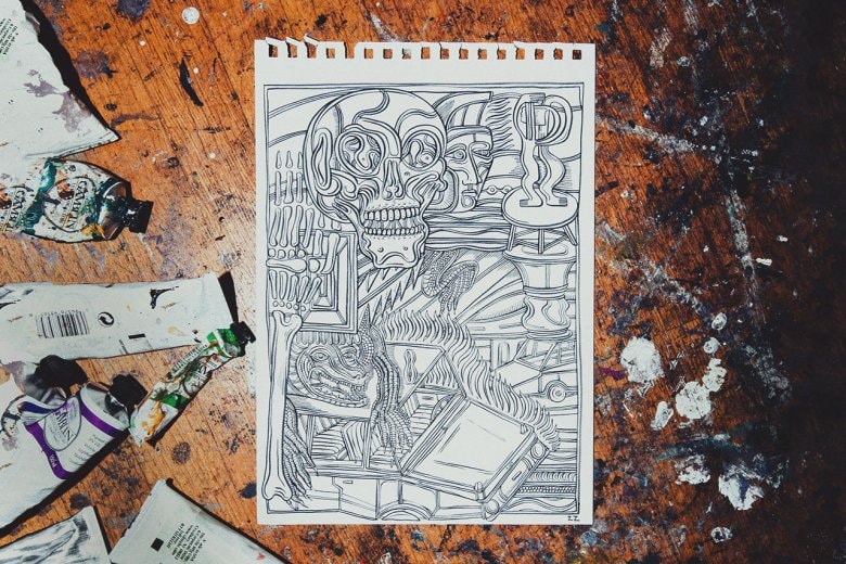 Pen & Paper: 藝術家 Zio Ziegler
