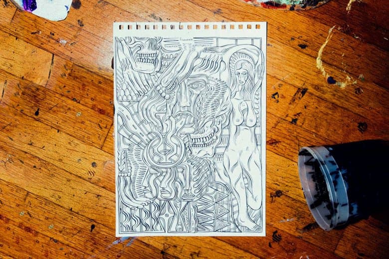 Pen & Paper: 藝術家 Zio Ziegler