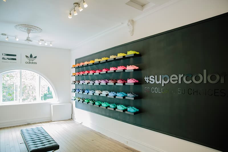 Pharrell Williams  x adidas Originals Superstar「Supercolor」別注系列澳洲發布會