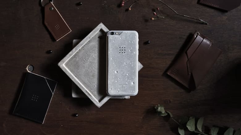 POSH-PROJECTS 為 iPhone 6 打造 Luna Concrete Skin 混凝土手機殼
