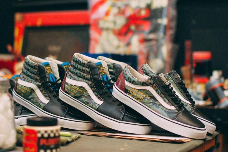 SBTG x Kadir Warriors x Vans「Feline Fury」客製鞋款