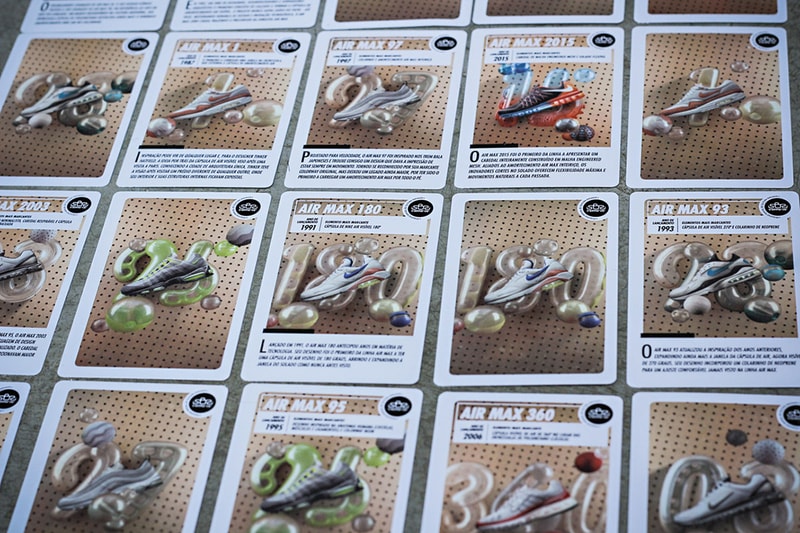巴西球鞋店鋪 SneakersBR 推出 Air Max 紙牌遊戲