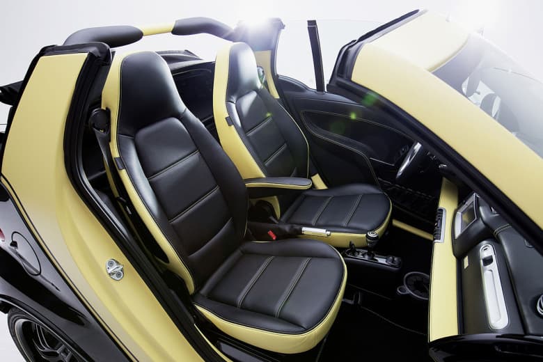 smart fourtwo Cabrio Edition MOSCOT 紀念版車型