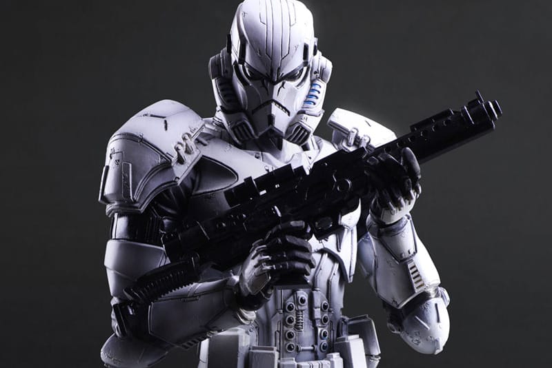 Square Enix「Play Arts 改」- 變體版 Star Wars 系列 11 吋 Stormtrooper 收藏玩偶