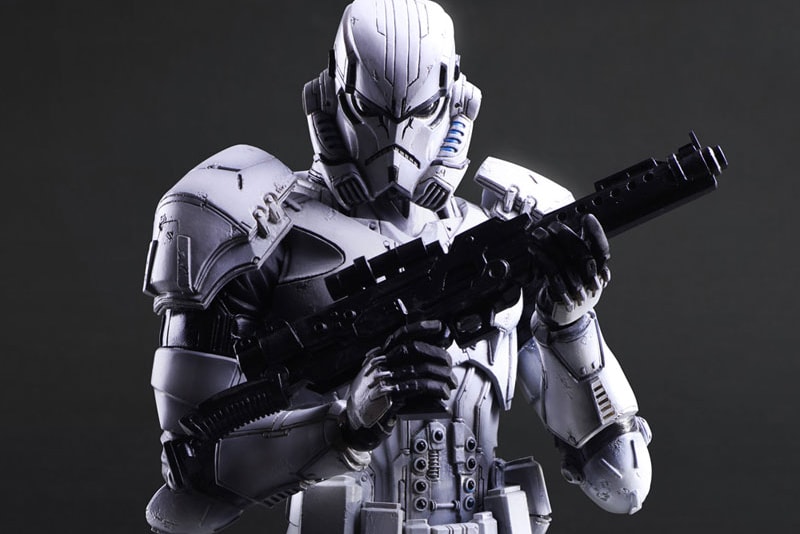 Square Enix「Play Arts 改」- 變體版 Star Wars 系列 11 吋 Stormtrooper 收藏玩偶