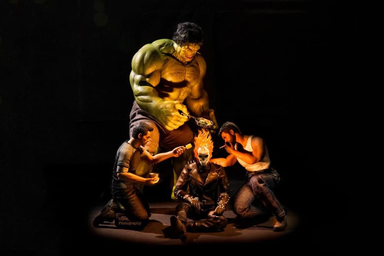 Edy Hardjo 打造超級英雄惡搞攝影集