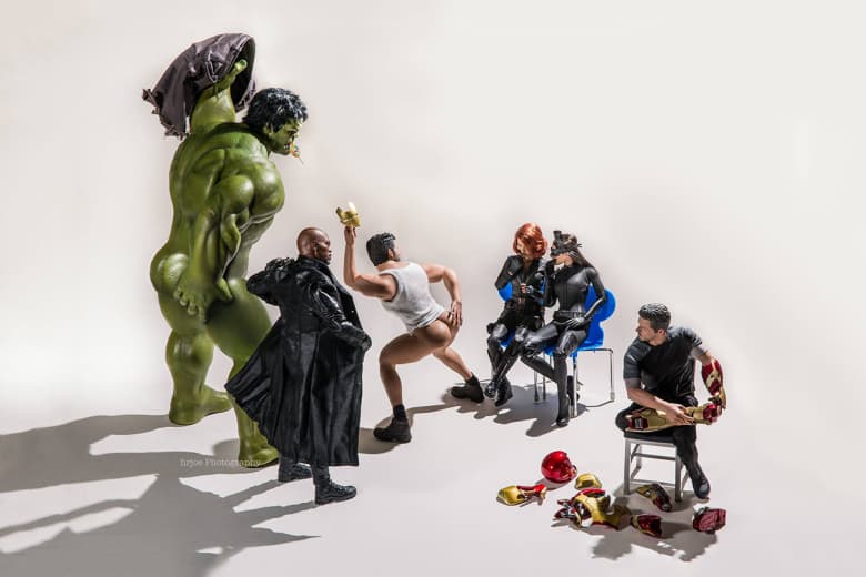 Edy Hardjo 打造超級英雄惡搞攝影集