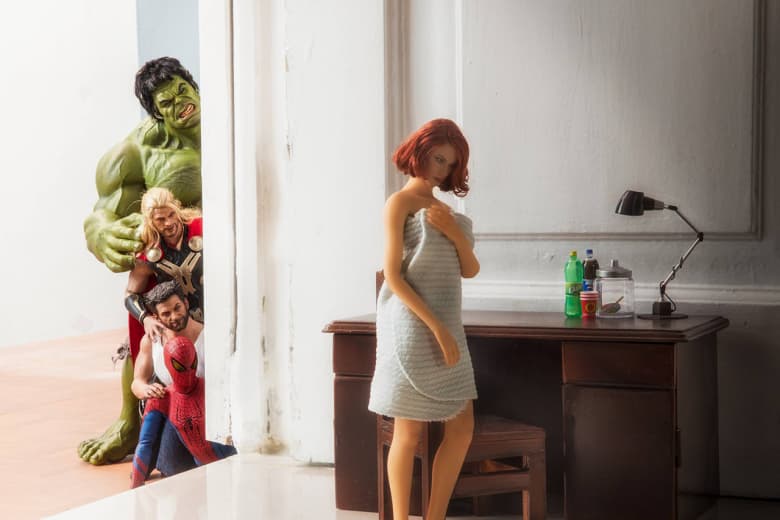 Edy Hardjo 打造超級英雄惡搞攝影集