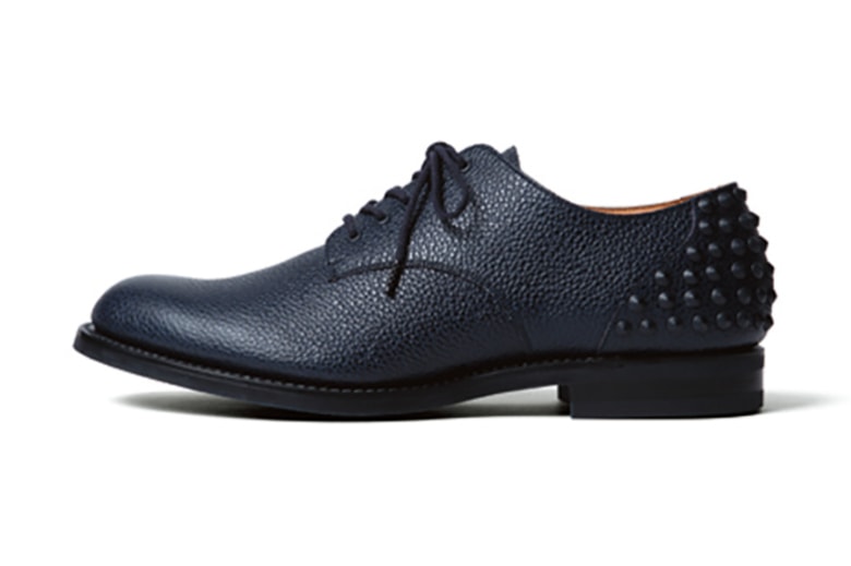 uniform experiment 2015 春夏 Plain Toe Heel Studs 皮鞋