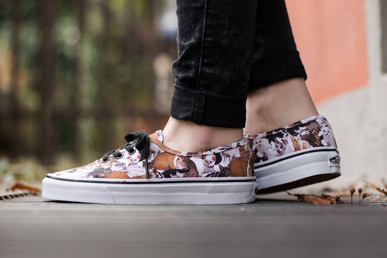 Vans Authentic 全新配色設計「(ASPCA) Kittens/True White」