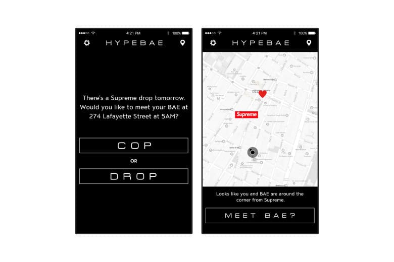 HYPEBEAST 發佈首款時尚交友軟件 HYPEBAE