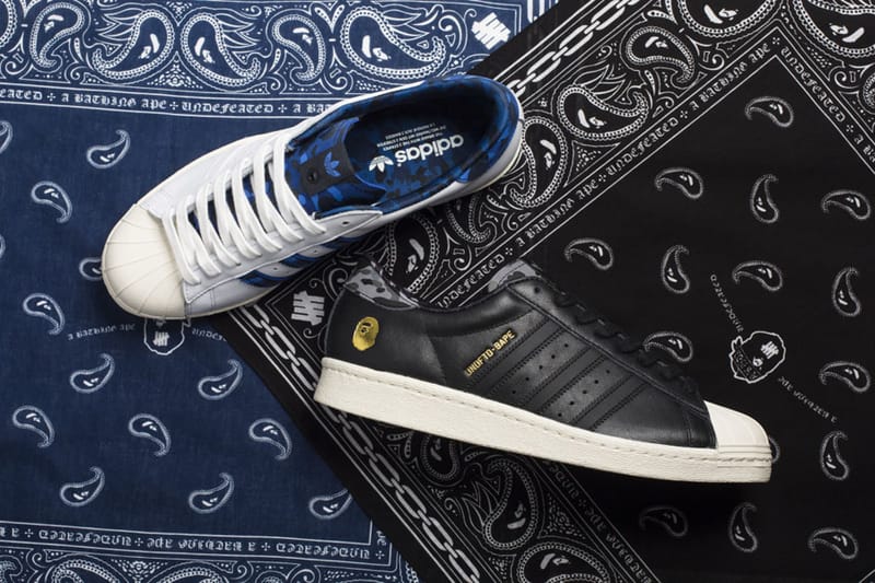 搶先預覽 A Bathing Ape x UNDFTD x adidas Consortium Superstar 80s 聯名配色