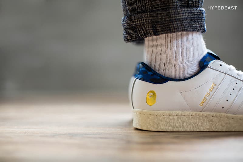 近賞 A Bathing Ape x UNDFTD x adidas Consortium Superstar 80s 聯名系列