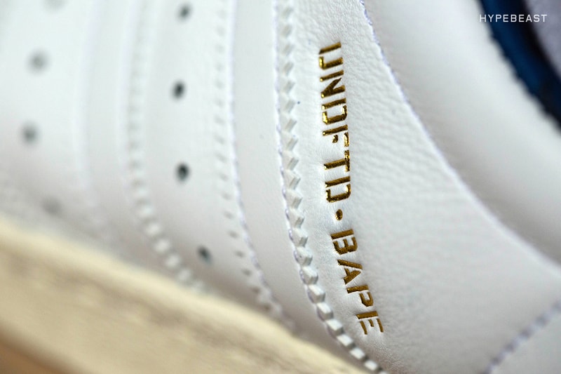 近賞 A Bathing Ape x UNDFTD x adidas Consortium Superstar 80s 聯名系列