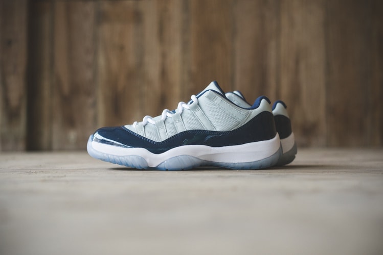 近賞 Air Jordan 11 Retro Low「Georgetown」配色