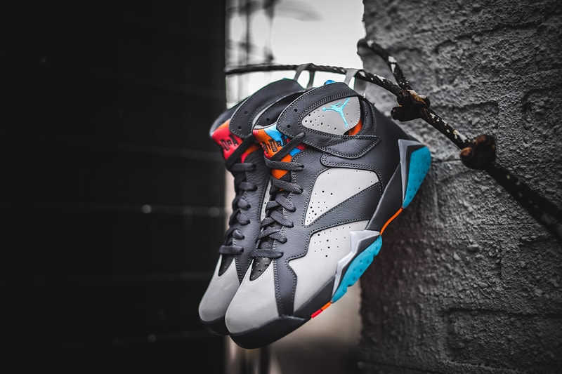 近賞 Air Jordan 7 Retro「Barcelona Days」別注配色