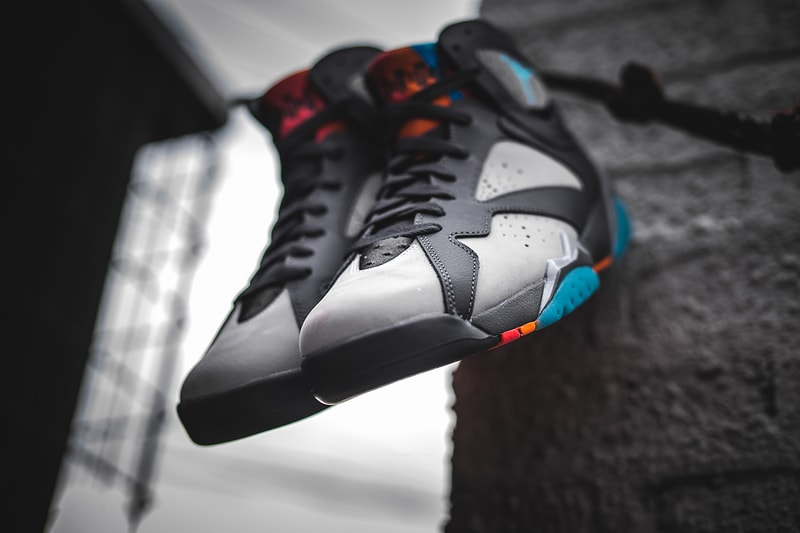 近賞 Air Jordan 7 Retro「Barcelona Days」別注配色