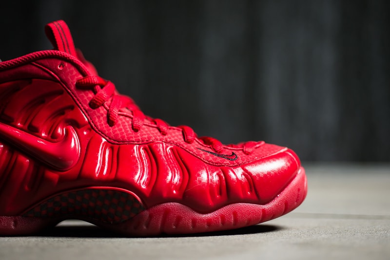 近賞 Nike Air Foamposite Pro「Gym Red」配色設計