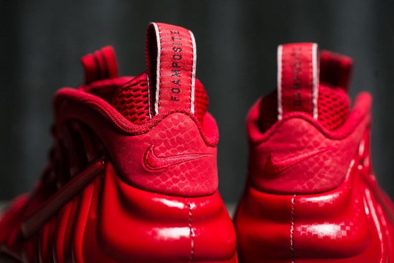 近賞 Nike Air Foamposite Pro「Gym Red」配色設計
