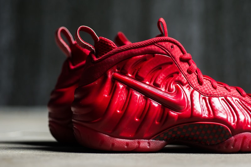 近賞 Nike Air Foamposite Pro「Gym Red」配色設計