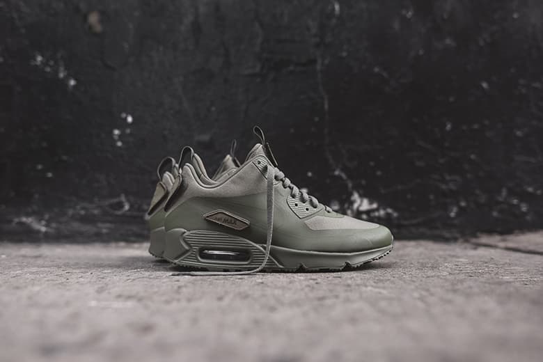 Nike Air Max 90 Sneakerboot SP Patch「Steel Green」配色