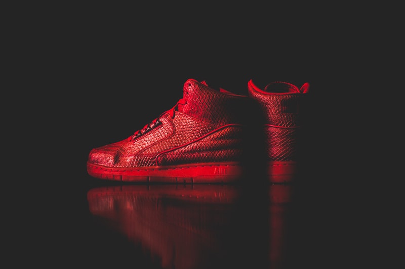 近賞 Nike Air Python PRM 全紅配色設計