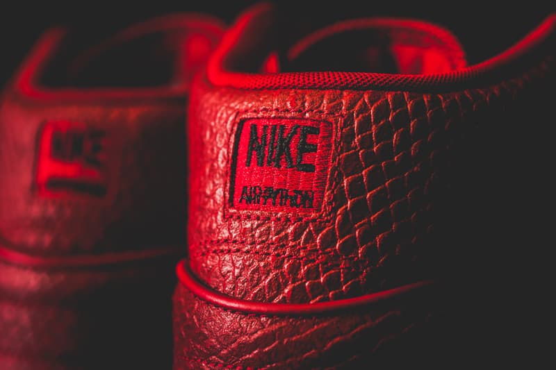 近賞 Nike Air Python PRM 全紅配色設計