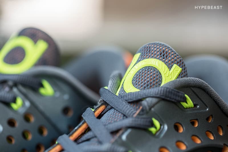 近賞 Nike KD7 Elite「Blue Graphite/Bright Citrus」配色設計