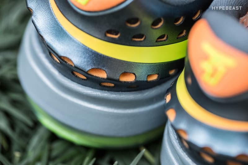 近賞 Nike KD7 Elite「Blue Graphite/Bright Citrus」配色設計