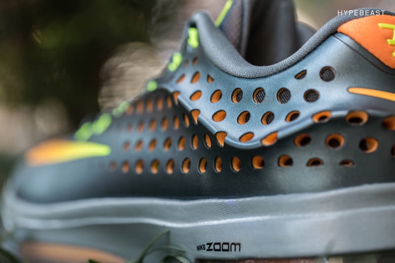 近賞 Nike KD7 Elite「Blue Graphite/Bright Citrus」配色設計