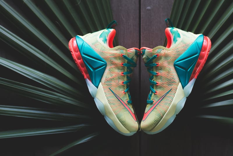 近賞 Nike LeBron 12 Low Premium「LeBronold Palmer」配色