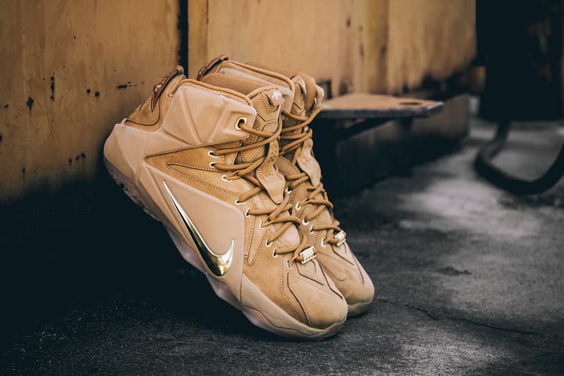 近賞 Nike Lebron XII EXT「Wheat」配色