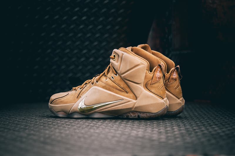近賞 Nike Lebron XII EXT「Wheat」配色