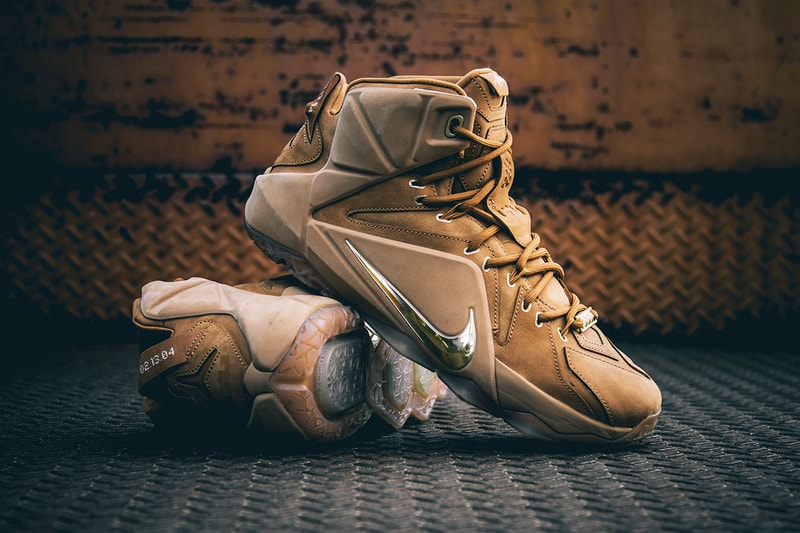 近賞 Nike Lebron XII EXT「Wheat」配色