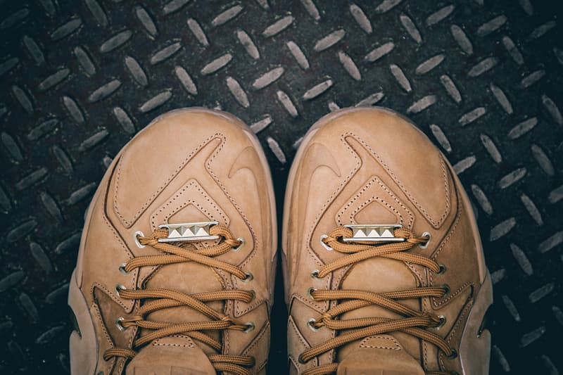 近賞 Nike Lebron XII EXT「Wheat」配色