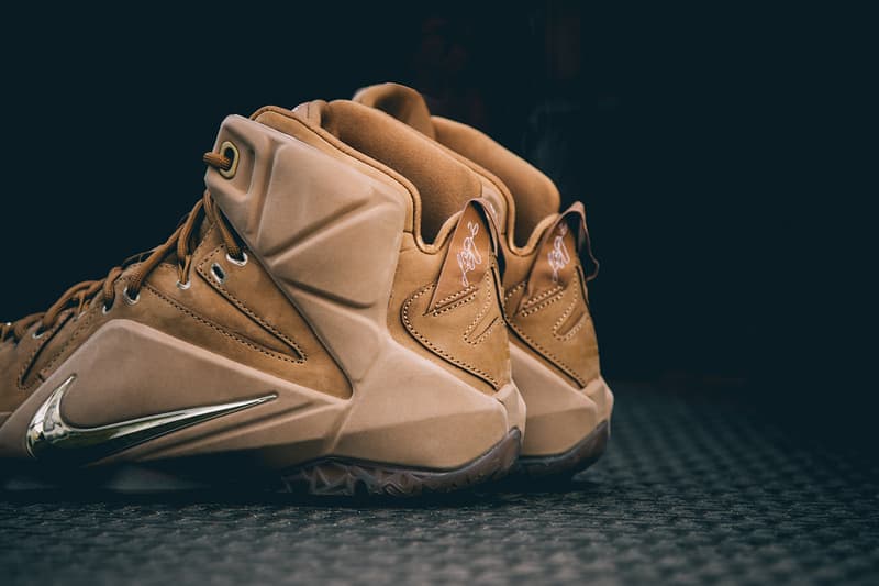 近賞 Nike Lebron XII EXT「Wheat」配色
