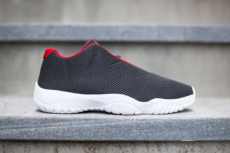 Air Jordan Future Low「Black/University Red-White」配色設計